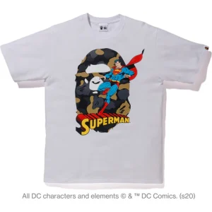A Bathing Ape® Bape×superman Shirt-White