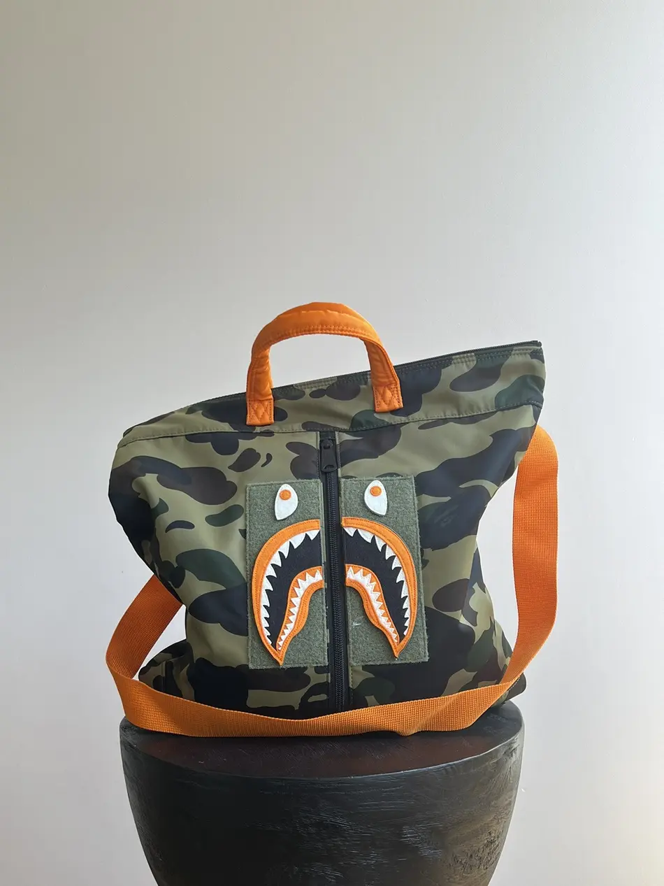 Bape A Bathing Ape X Porter Rare Bag-Green Bape A Bathing Ape X Porter Rare Bag-Green