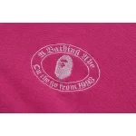 Bape Hoodie Pigment Dye Zip Hoodie Ladies-Pink