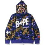 Bape a Bathing Ape® X Heron Preston Hoodie-Purple