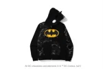 【 BAPE X DC 】BATMAN FULL ZIP HOODIE-BLACK