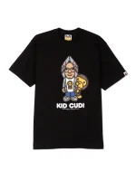 Bape x Kid Cudi Baby Milo Tee-BLACK