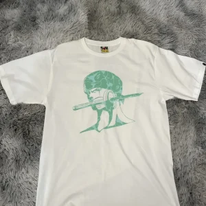Bape x One Piece Zoro Bape tee-WHITE