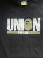Bape x Union 30th anniversary tee-BLACK